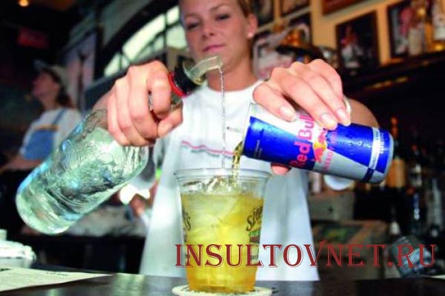 Смешивание алкоголя