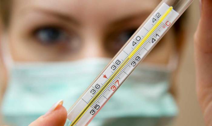 повышенная температура