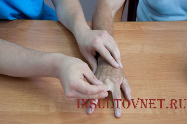 Разогревающий массаж рук