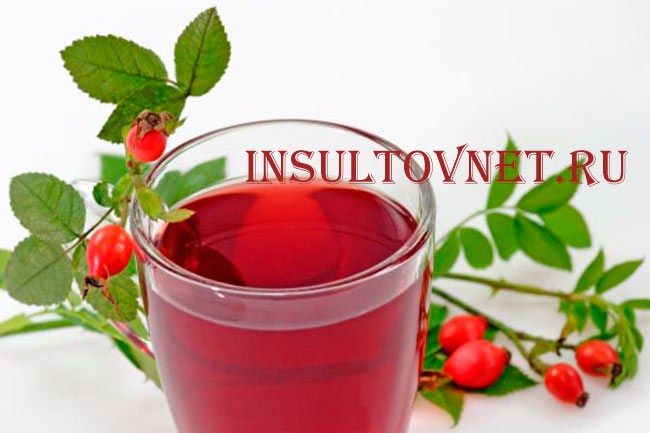 Шиповник при инсульте
