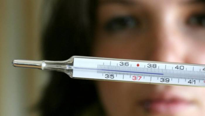 повышенная температура