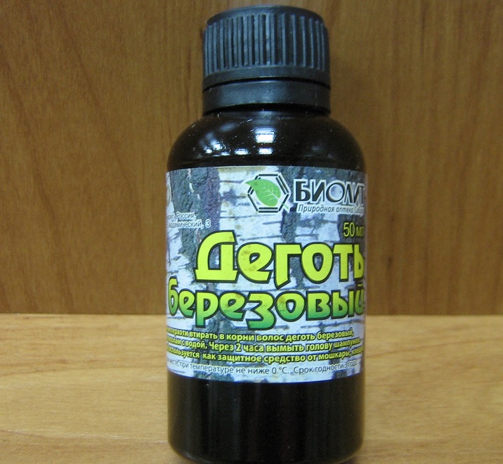 Березовый деготь - народное средство для борьбы с печеночной двуусткой