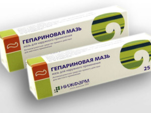 Гепариновая мазь Гепариновая мазь от вывихов