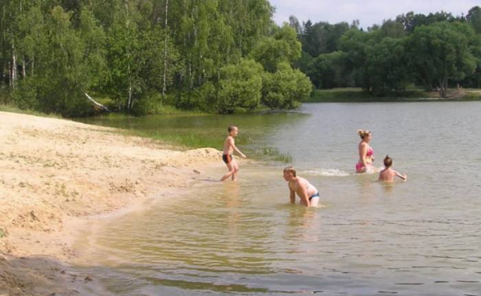 купание в водоеме
