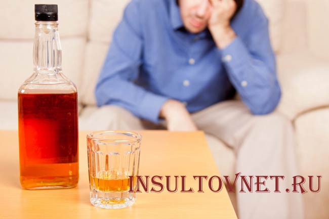 Головокружение после алкоголя