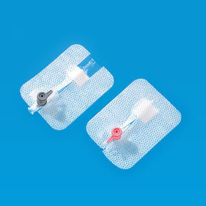 Пластырь для периферических катетеров фиксирующий белый