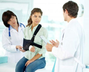 На приеме у врача Перелом лучевой кости