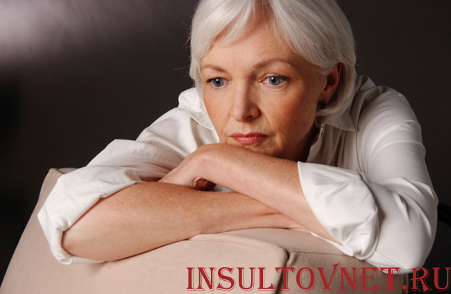 Депрессия после инсульта