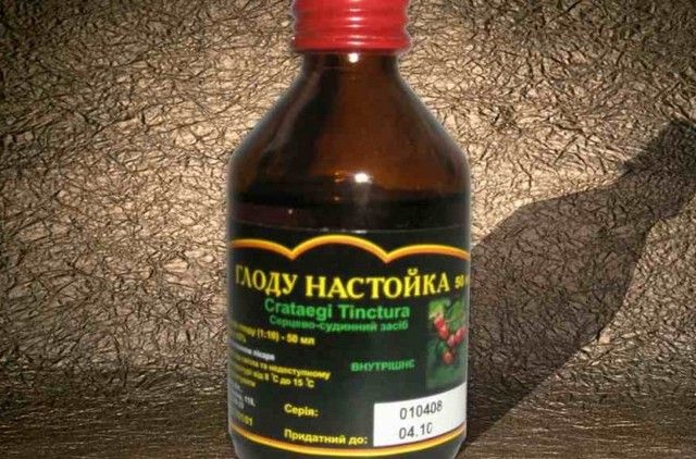 Настойка глоду