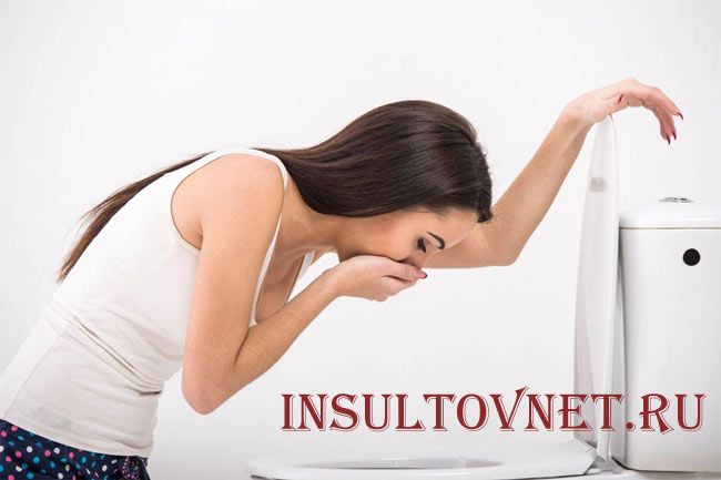 Тошнит после сотрясения