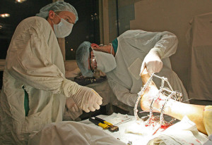 Операция Установка аппарата Илизарова