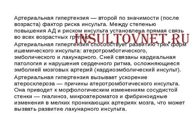 Причина лакунарного инсульта