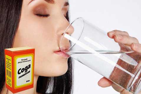 Сода для похудения