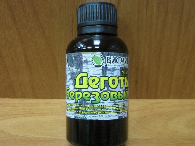 Березовый деготь - средство описторхоза
