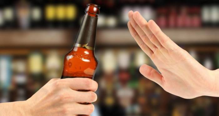 отказ от алкоголя