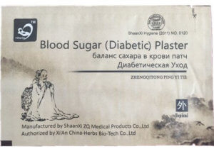 Китайский диабетический пластырь Blood Sugar Diabetic
