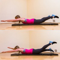 Гениальная зарядка лежа