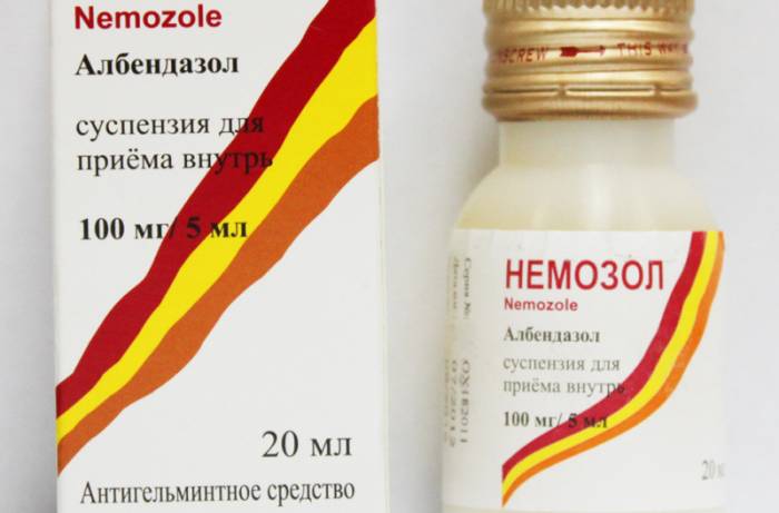 Немозол суспензия