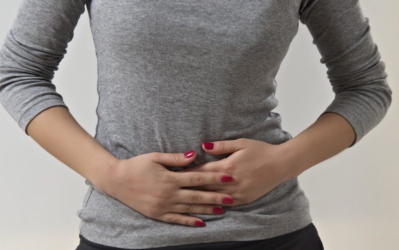 тяжесть в животе