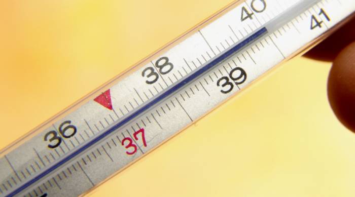 высокая температура