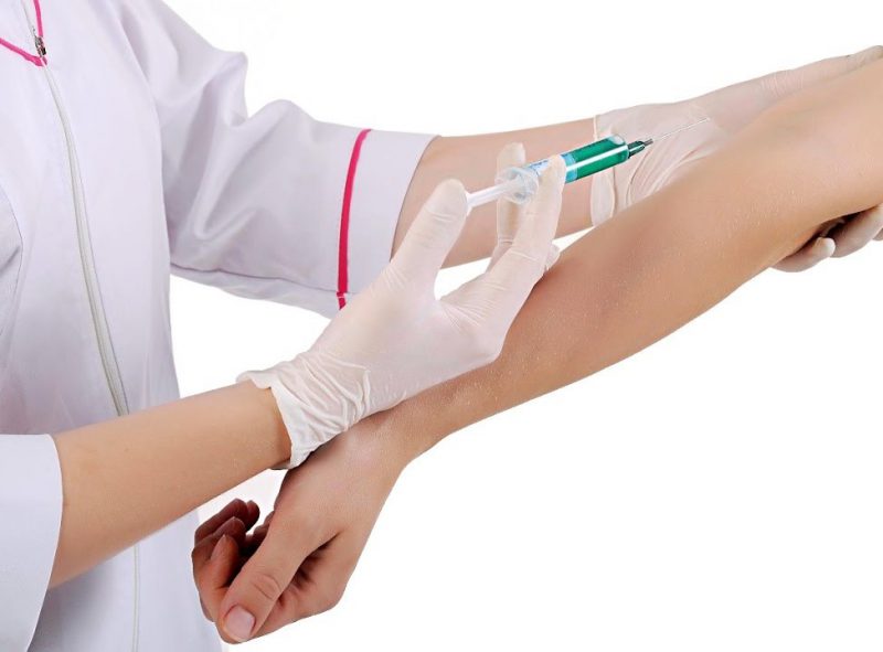 укол в вену