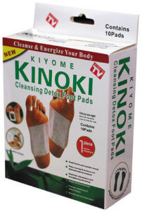 Пластырь Киноки для ног детоксикационный