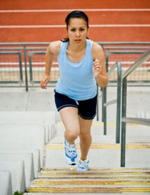 Как похудеть в неожиданных местах: на лестнице