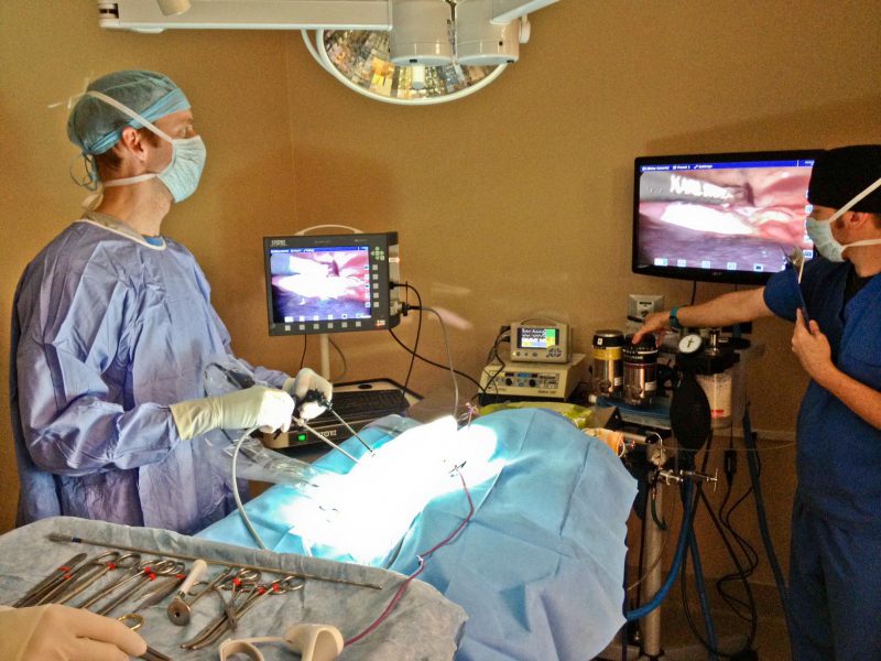 малотравматичное оперативное вмешательство