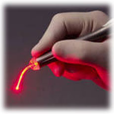 Лазеротерапия в клинике Лазер в руках доктора