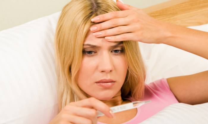 повышенная температура