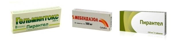 лекарства против гельминтов у детей