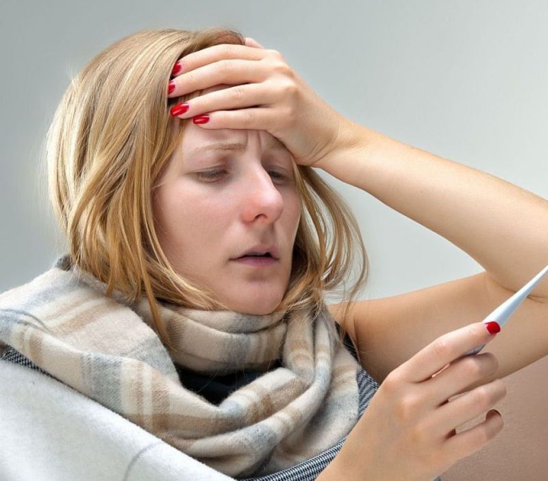 повышенная температура