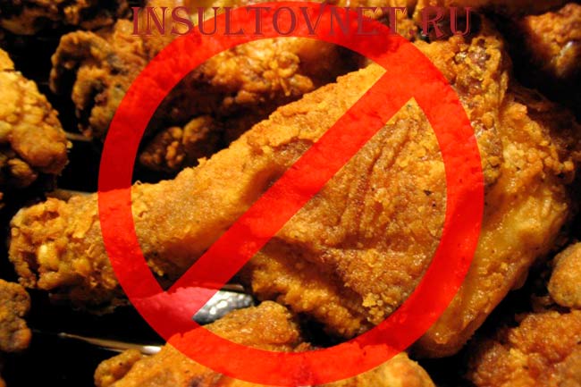 Жирная и калорийная пища