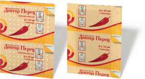 Пластырь Доктор Перец со стручковым эффектом