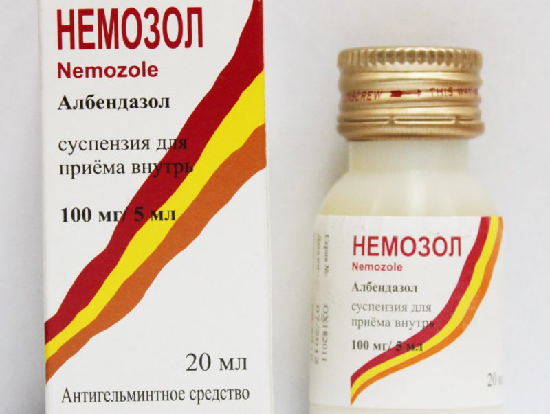 суспензия немозол