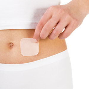 Гормональный пластырь для женщин белый