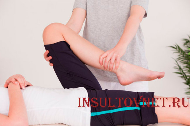 Упражнения при инсульте