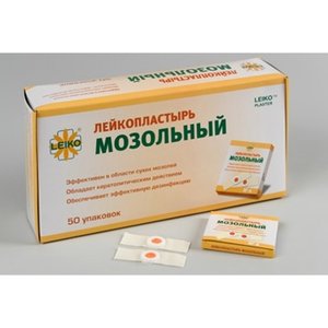 Пластырь салициловый Leiko мозольный