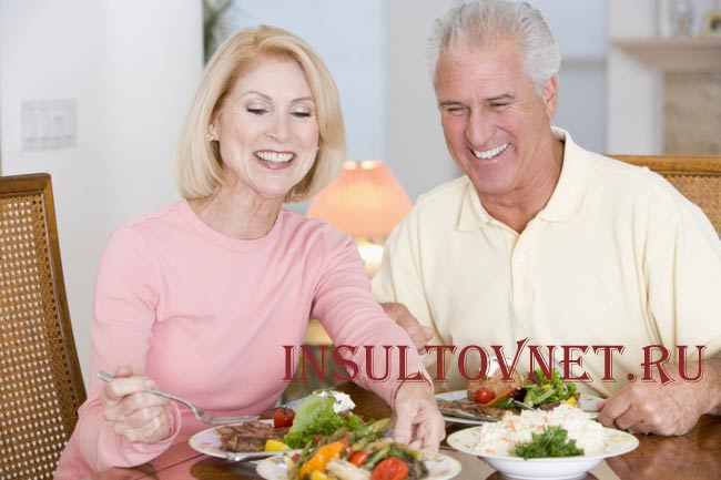 Питание после инсульта