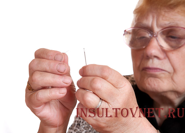 Потеря зрения