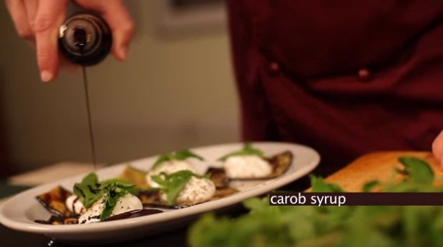 сироп рожкового дерева в кулинарии