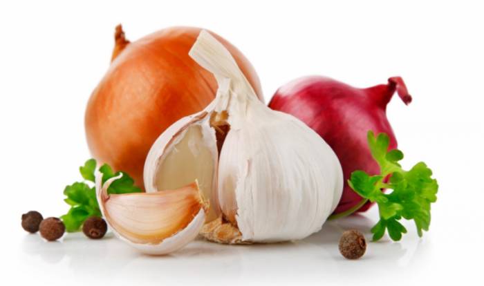 лук и чеснок