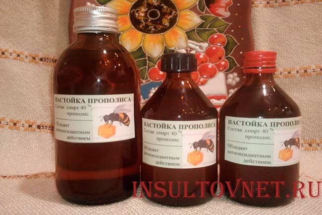 Настойка прополиса