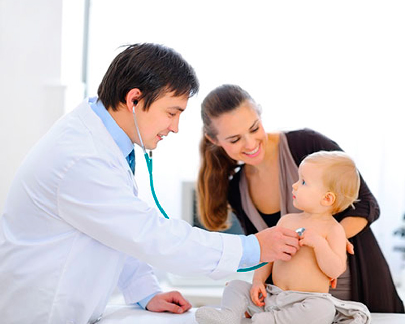 Ребенок на приеме у врача