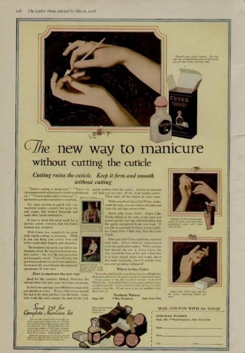 Удаление кутикулы при помощи специальной жидкости