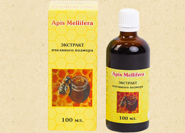 Применение экстракта пчелиного подмора