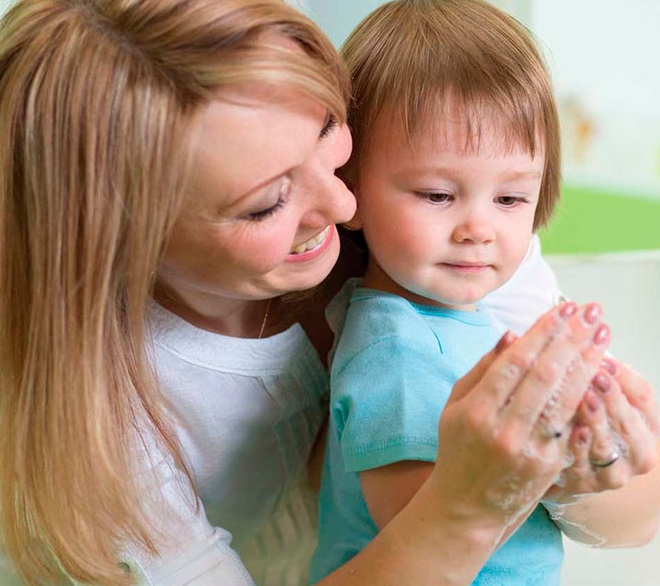 Мыть руки ребенку - профилактика энтеробиоза