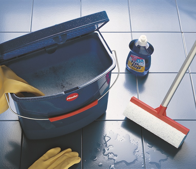 Влажная уборка в доме - профилактика от остриц