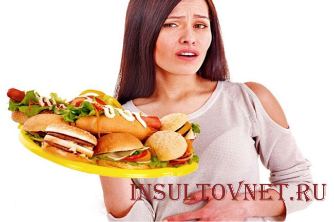 Головная боль после еды