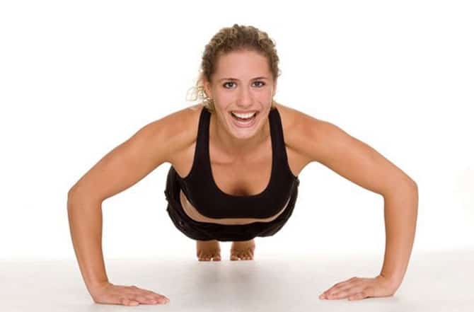 Отжимания от пола